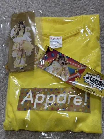 Appare 나나세 레아 아크릴 스탠드 T셔츠 씰 세트
