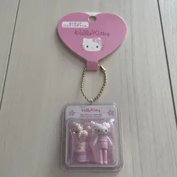 산리오 미니어처 패키지 참 키티 키링 발길이 키티