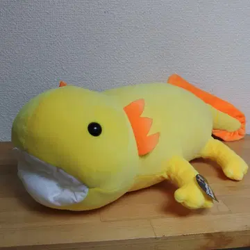 우파루파 봉제 인형 BIG 모찌모찌 옐로우 컬러 택 포함