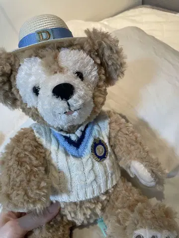 더피 봉제 인형 케이블 니트