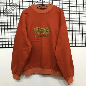 A591 LANCEL Paris 맨투맨 로고 자수 S~M