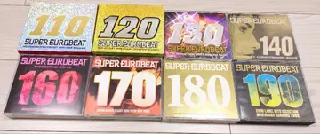 SUPER EUROBEAT 슈퍼 유로비트 8매 세트