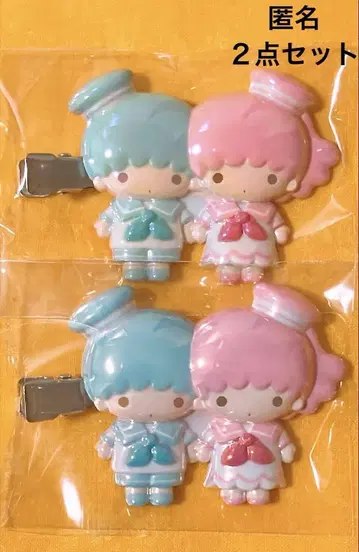 산리오 세일러 카라 디자인 시리즈 앞머리 클립 키키라라 2세트