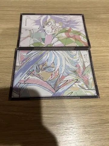 귀멸의 칼날 ufotable dining 토미오카 기유 나눔 엽서