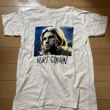 Kurt Cobain T셔츠 화이트