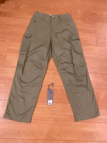 E.TAUTZ CARGO TROUSERS FOREST WOOD