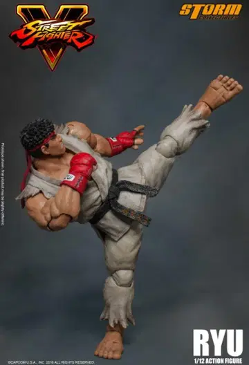 STORM RYU 액션 피규어 스트리트 파이터 류 5 & 6