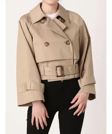 MURUA 무루아 원가 ₩11,990 숏 트렌치 코트 베이지