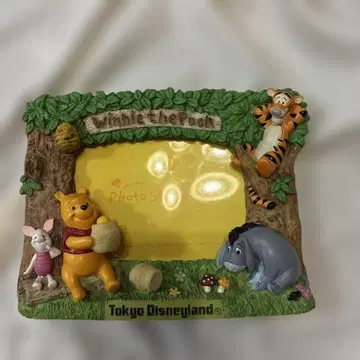 곰돌이 푸 포토 프레임 디즈니 레트로 사진 액자 레어