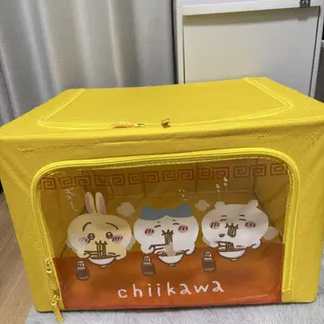 치이카와 (먼작귀) 창문형 수납 박스 옐로우 컬러