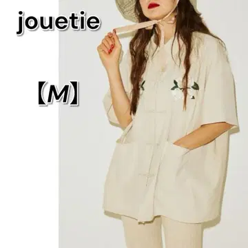 jouetie 쥬에티 쿵푸 셔츠 자수 차이나 셔츠 M 사이즈
