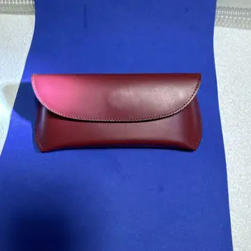 소메스사돌 가죽제 빨간색 안경 케이스