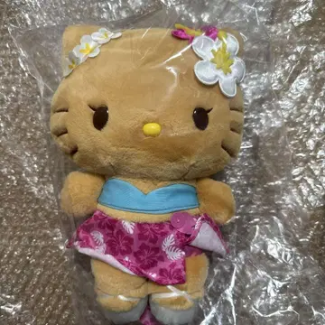 헬로키티 트로피컬 바캉스 봉제 인형
