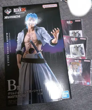 제일복권 BLEACH B상 그림죠 피규어 H상 스티커 3