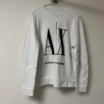 Armani Exchange 화이트 트레이너 M