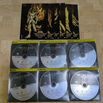 DVD 세인트 세이야 황금혼 soul of gold 1-6 전권 세트
