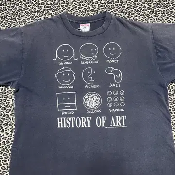 굿페이드 XL STORY OF ART 구제 티셔츠