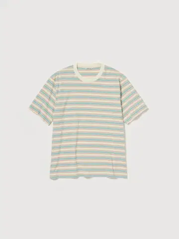 오라리 GRADIENT STRIPE JERSEY TEE