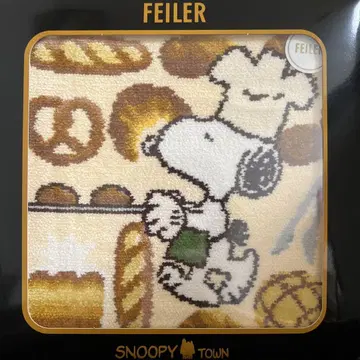 FEILER 스누피 손수건 베이커리