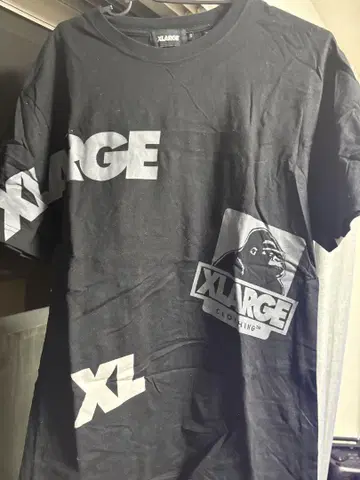 XLARGE 로고 티셔츠 L 블랙