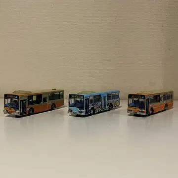 버스 컬렉션 에노덴 버스 3대 세트
