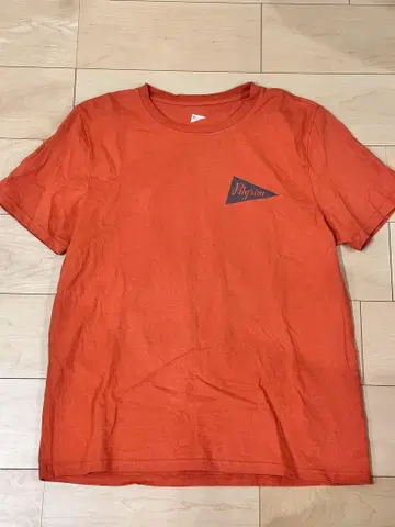 Pilgrim Surf+Supply USA 제 XL 오렌지 티셔츠