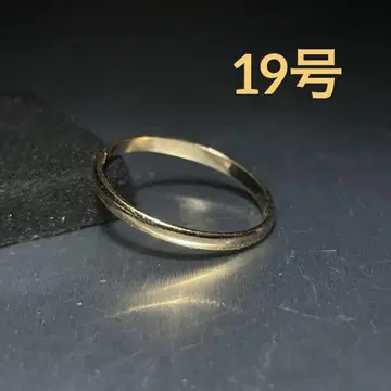 빈티지 패션 반지 골드 19호 심플 빅 반지