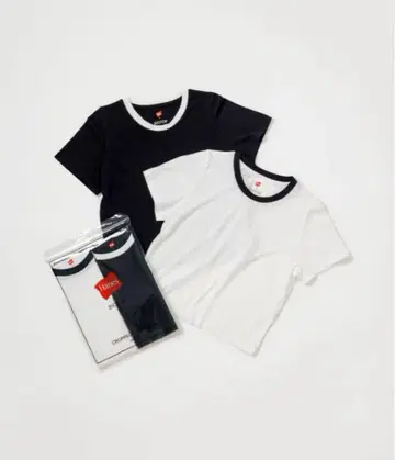 Hanes for BIOTOP CROPPED T 2P TRIM