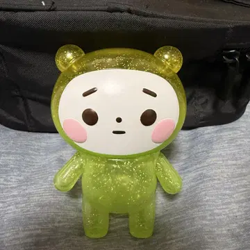 우리 아이 소프트 비닐 옐로우 컬러 클리어 라메