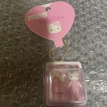 산리오 미니어처 패키지 참 발길이 키티 핑크