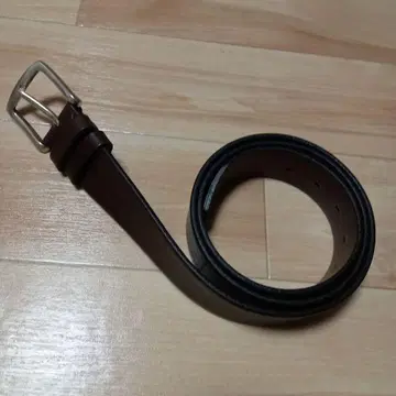 타미힐피거 브라운 가죽 벨트
