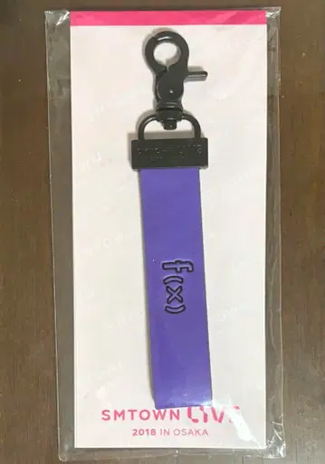 SMTOWN 2018 오사카 f(x) fx 핸드 스트랩