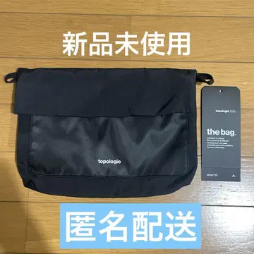 [미사용 새상품] TOPOLOGIE 뮤제트 미디엄 블랙 백 단독