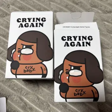 CRYBABY Crying Again 피규어 2개 세트