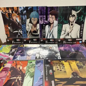 [제일복권 BLEACH] F상 클리어 포스터 10종 컴프 세트