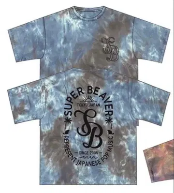 SUPER BEAVER TIE DYE T-SHIRTS 타이다이 티셔츠 M