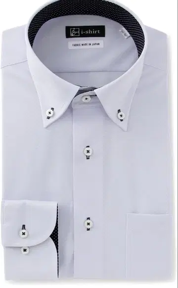i-Shirt 마름모 체크 아이셔츠 긴팔 버튼 다운 롬빅