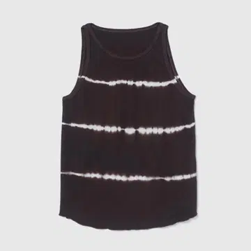 새상품 SeaRoomlynn Tiedye 골지 아메슬리 탱크 브라운