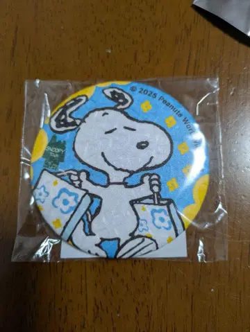 스누피 페스티벌 화지 캔 거울 SNOOPY