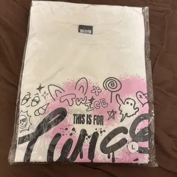 [당일 발송 가능] TWICE T셔츠 화이트 M 사이즈