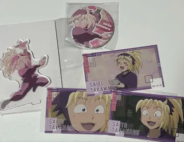 닌타마 하세프로 캔뱃지 아크릴 스탠드 메모리 컷 스티커 사이토 타카마루