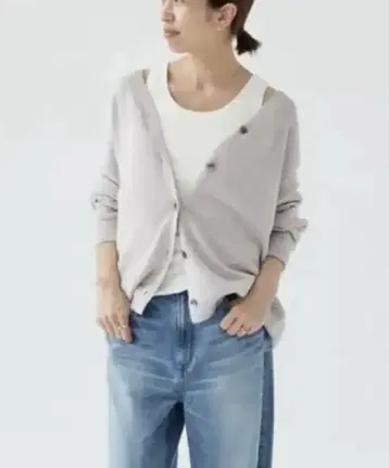 IENA 테이프 얀 2WAY 카슈쿨 가디건 2024SS