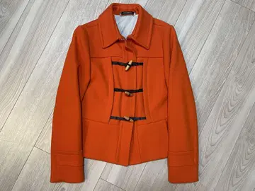 CP컴퍼니 오렌지 계열 숏 더플 코트 42