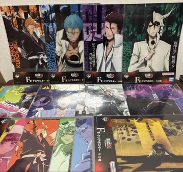 [제일복권 BLEACH] F상 클리어 포스터 10종 컴플리트 세트