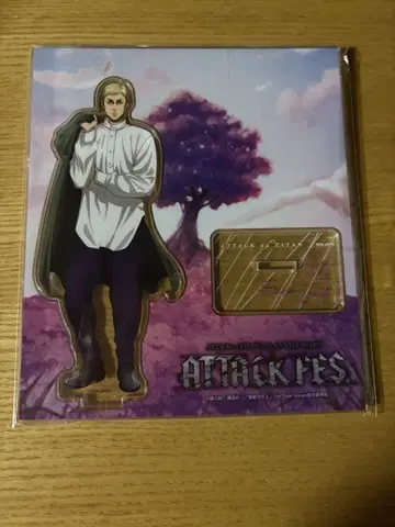 진격의 거인 엘빈 ATTACK FES 아크릴 스탠드 아크릴 스탠드