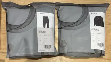 TENTIAL BAKUNE 맨투맨 상하의 XL 그레이 미사용 새상품