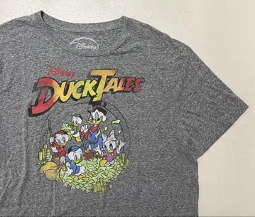 XL 사이즈 Disney 덕테일즈 T셔츠 그레이 공식 굿즈
