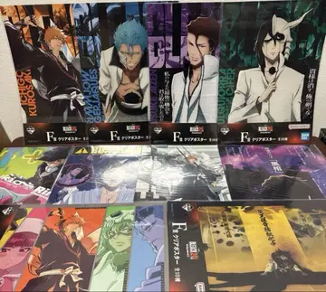 [제일복권 BLEACH] F상 클리어 포스터 10종 컴프 세트