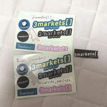 3markets 스티커 씰 밴드 락 라이브하우스