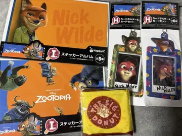 Zootopia 닉 와일드 카드 홀더 세트